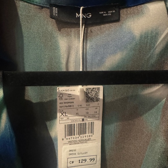 NWT MANGO SHIRT DRESS NEW WITH TAGS - Picture 5 of 5